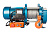 Лебедка электрическая  500/1000кг  70/35м с канатом  220B REM KCD